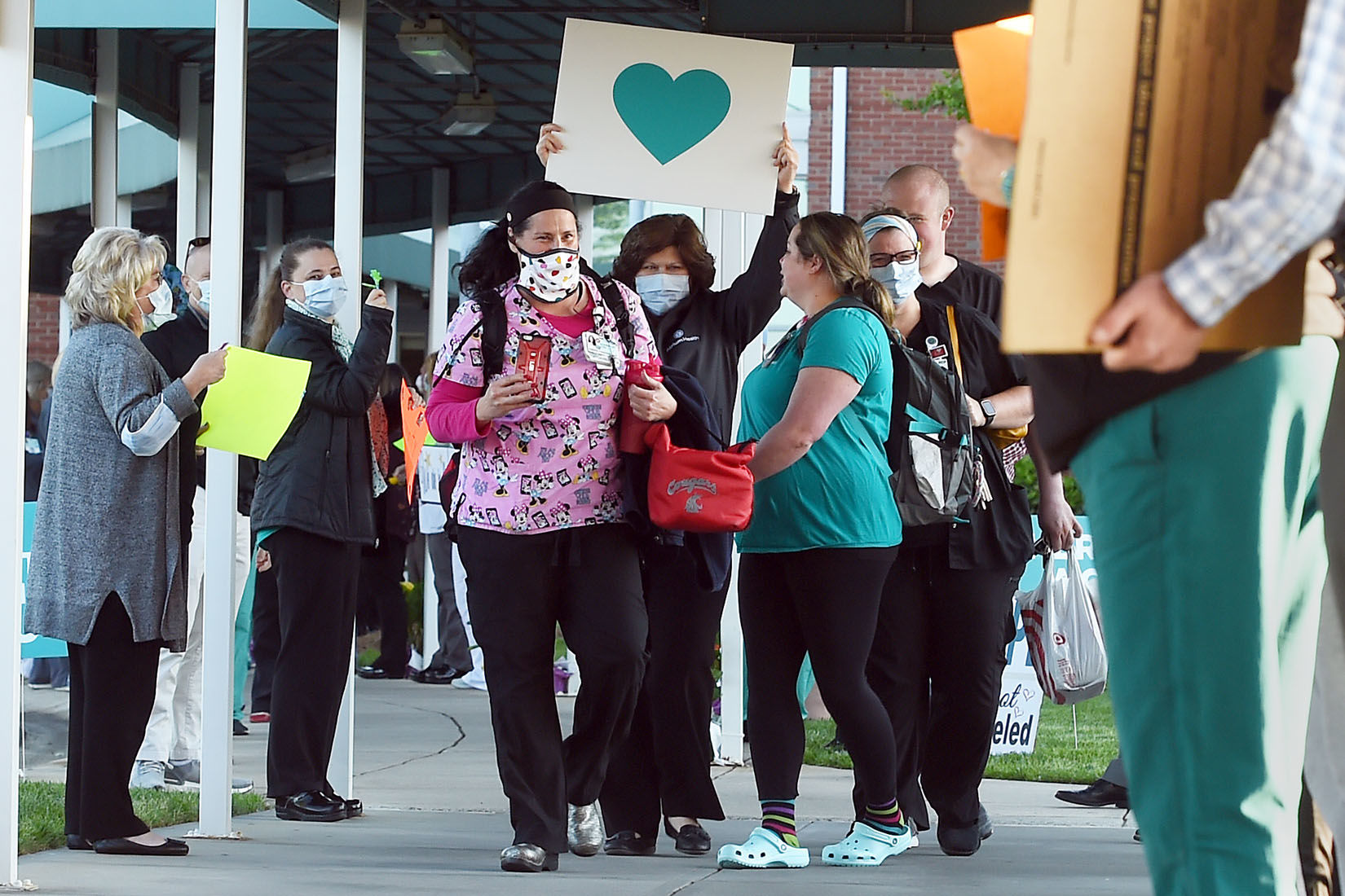 First Responders Salute Atrium Health Workers